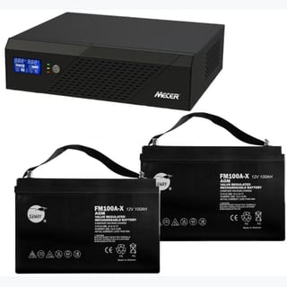 B: IVR-2400LBKS + 2X FM100A-X BATTERY