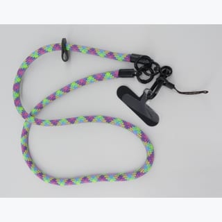 CELL LANYARDS 85CM RAINBOW B