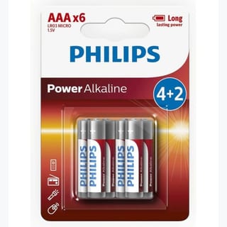 AAA (6) POWER ALKALINE