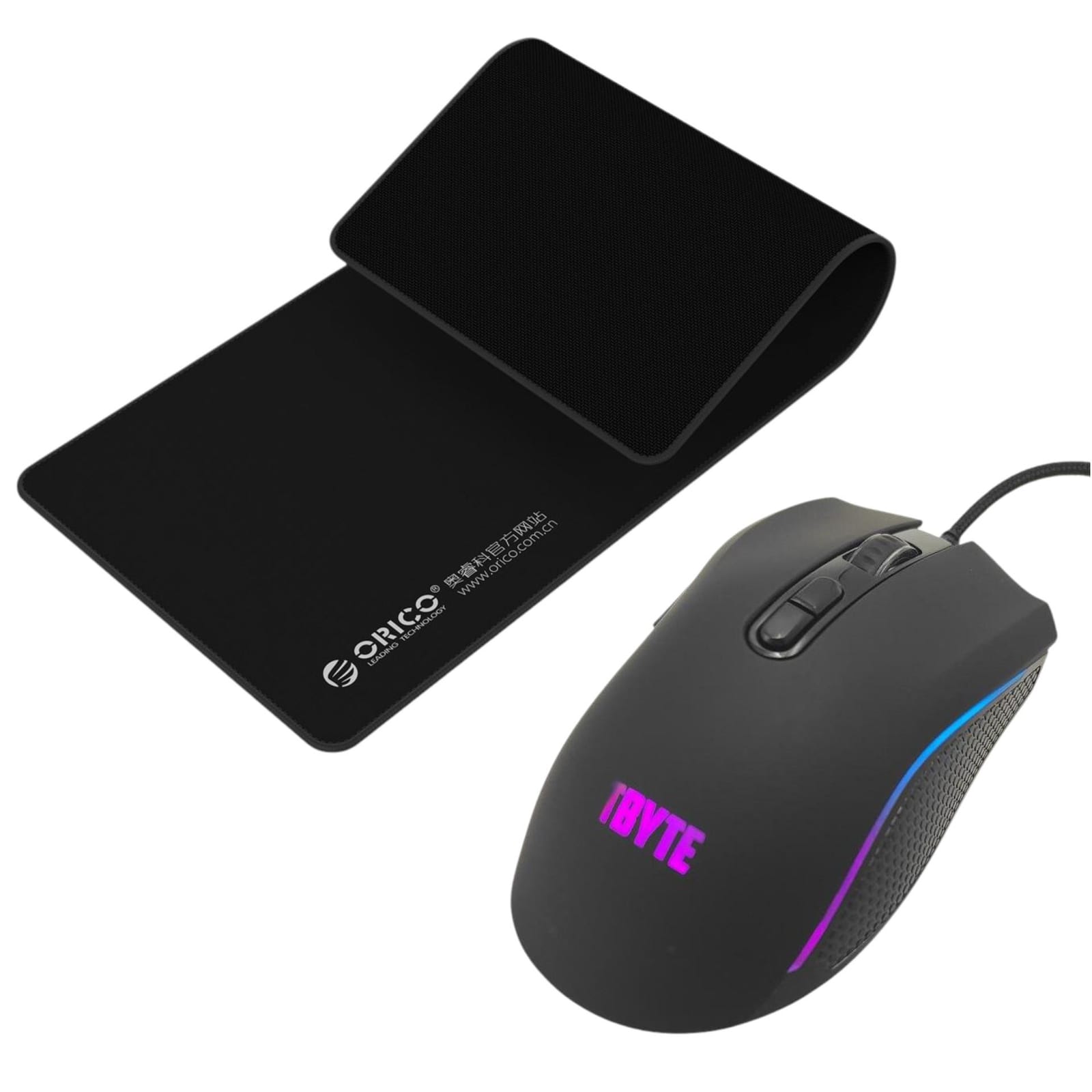 USB GAM MSE + ORICO LARGE M/PAD