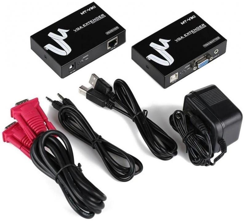VGA EXTEND OVER LAN 100M