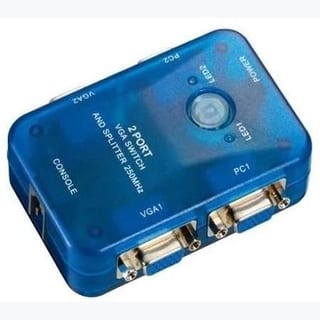 2 IN 2 OUT VGA SWITCH & SPLITTER