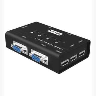 4 PORT MANUAL VGA USB KVM SWITCH