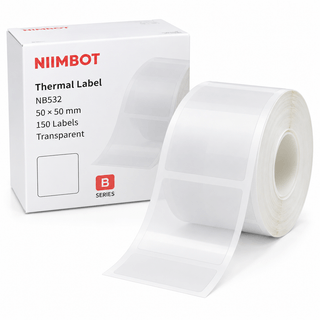 50X50MM 150 TRANSPARENT LBL