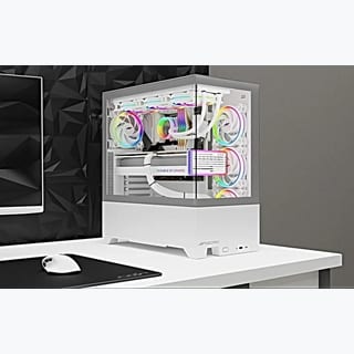 NO PSU: MIDI ATX - CASA WHITE