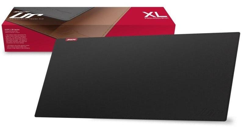 MPAD: LTR GAMING MOUSEPAD XL BLACK