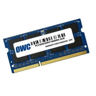 SODIMM:   8GB DDR3  1066 MAC
