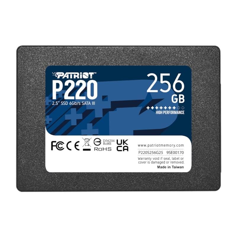 2.5: SSD 256GB P220