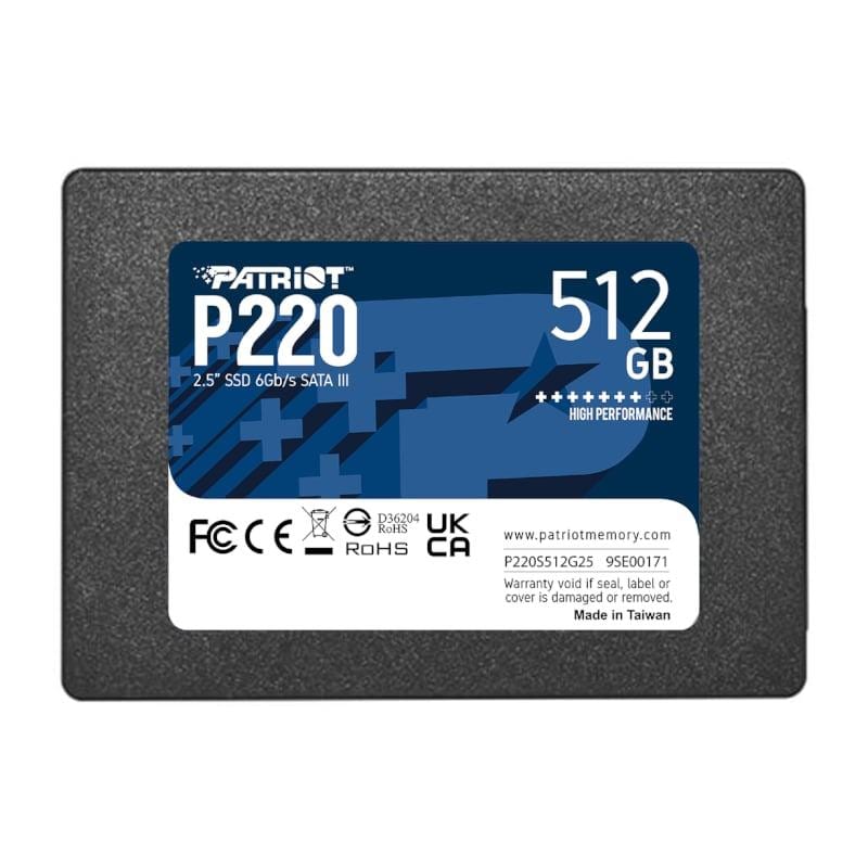 2.5: SSD 512GB P220
