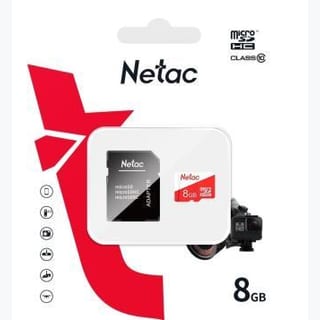 MSD CL10:     8GB WITH ADAPTER