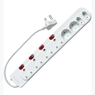 8 WAY MULTI-PLUG + SWITCHES