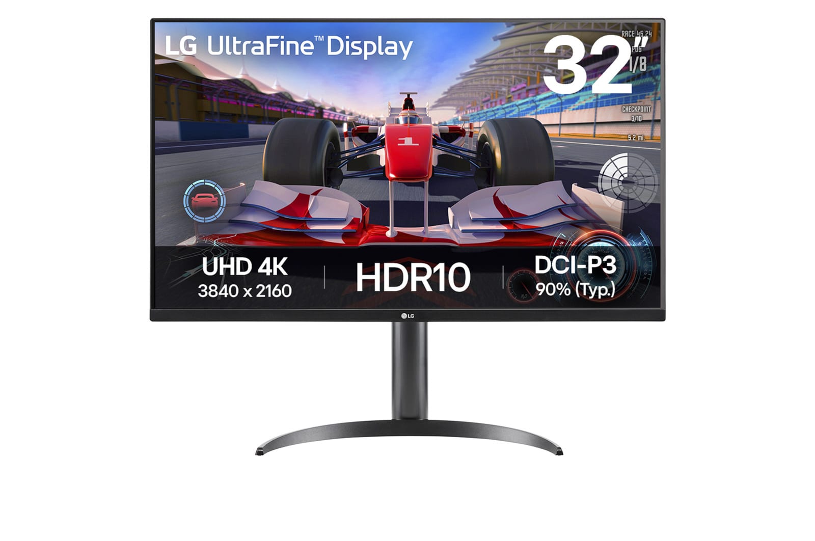 LG UltraFine 32" VA 4K UHD Monitor with Speakers