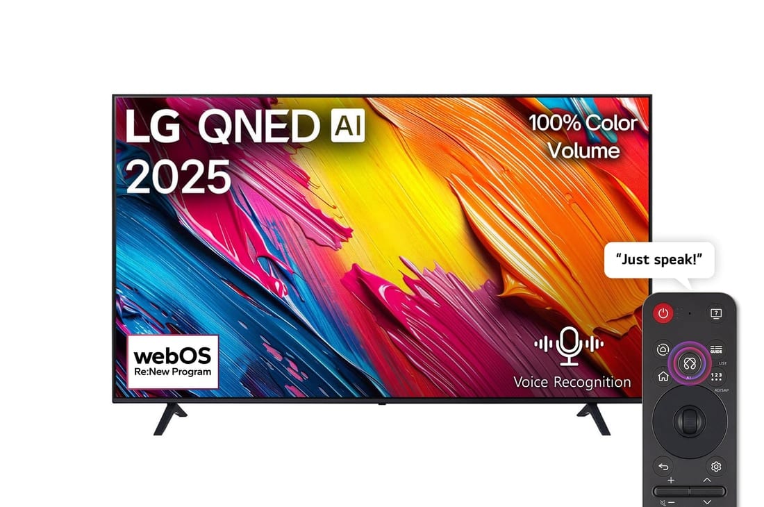 LG 75" 4K HDR10 WebOS25 AI Smart TV