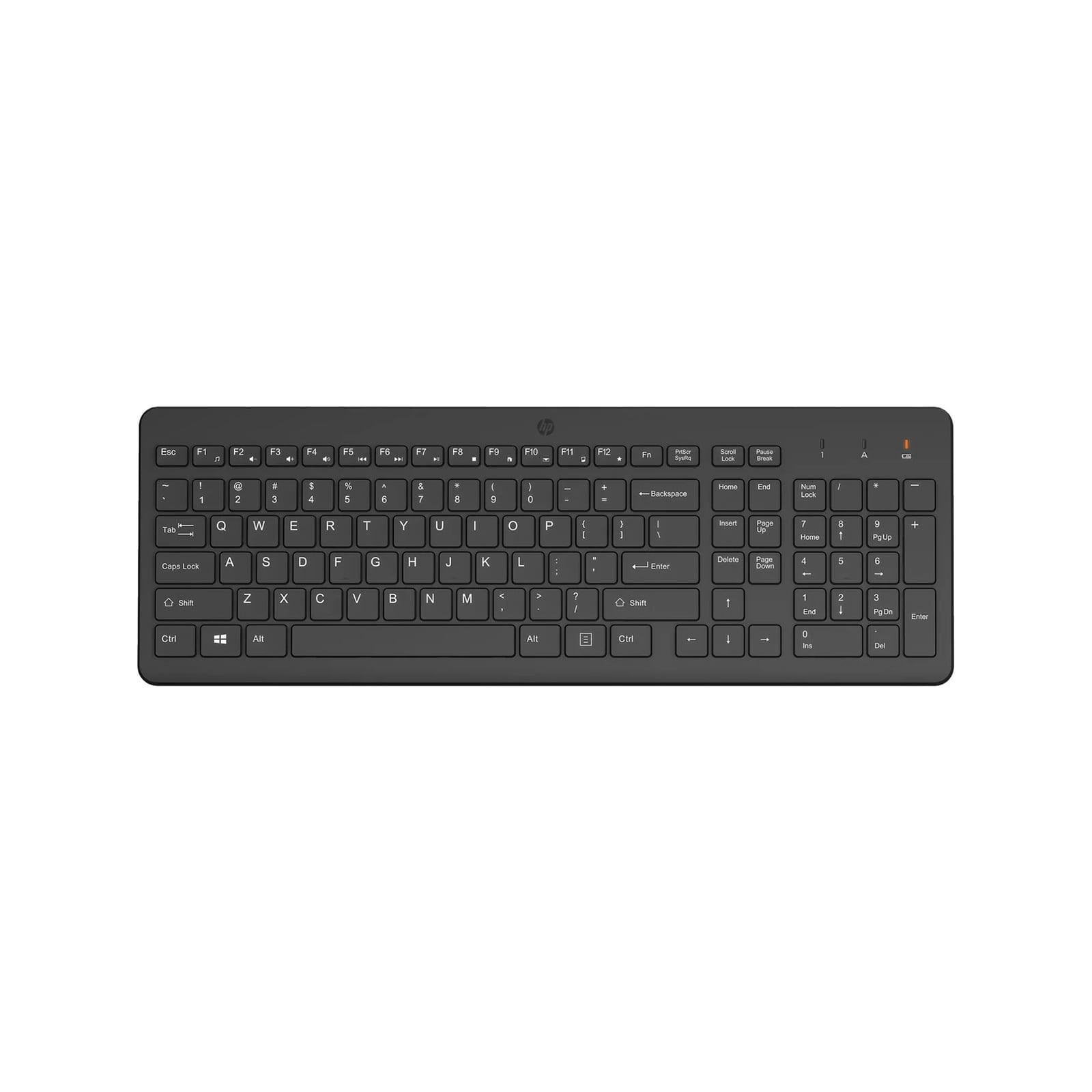 HP 220 USB-A Wireless Keyboard - Black