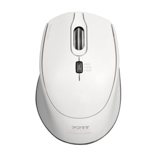 Port Office Pro Silent White Wireless Mouse