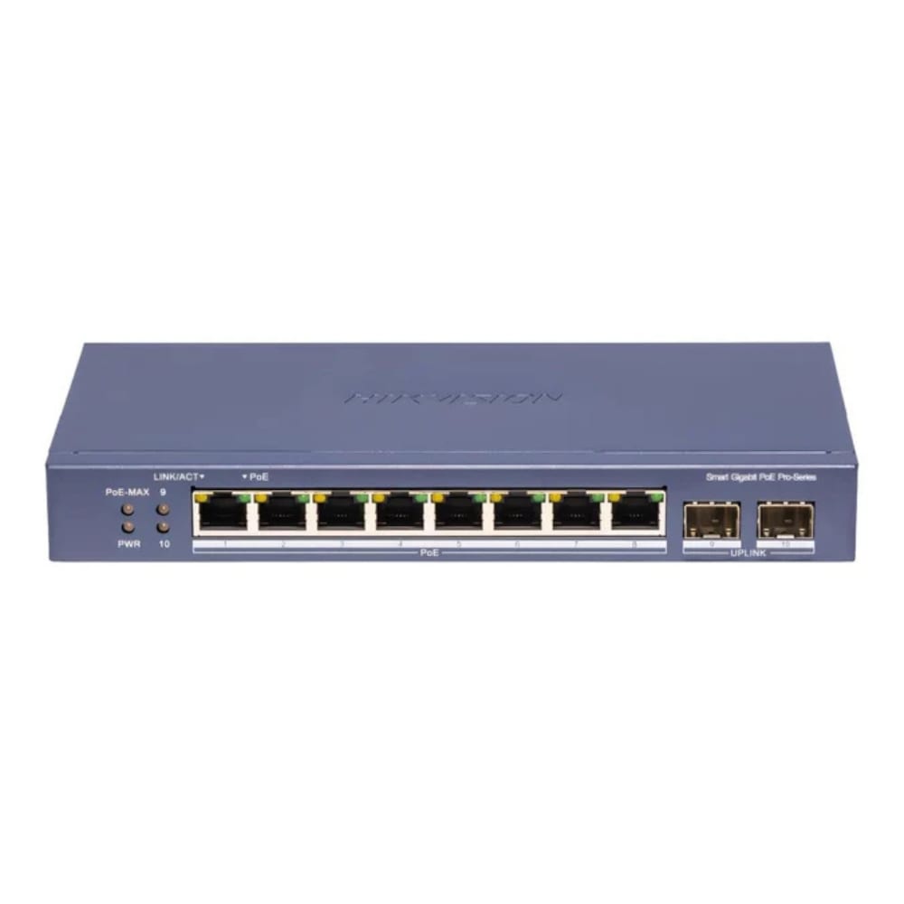 Hikvision 8 Port Gigabit Smart PoE Switch