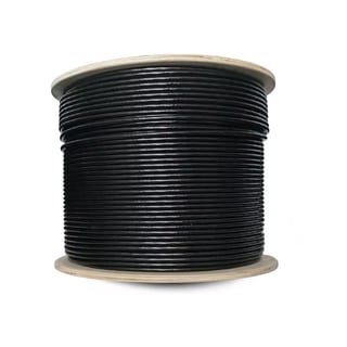 Datanet CAT6 UV F/UTP Outdoor Reel Black - Price Per Meter MOQ 500M