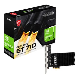 Proline MSI GeForce GT710 2GB G 4X HDMI Graphic Card