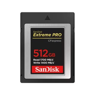 SanDisk Extreme PRO CFexpress Card Type B 512GB