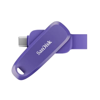 SanDisk Phone Drive USB Type-C/USB Type-A devices, 100MB/s, 512GB - Purple Opulence Color
