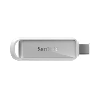 SanDisk Phone Drive with USB-C, Arctic White, 128GB