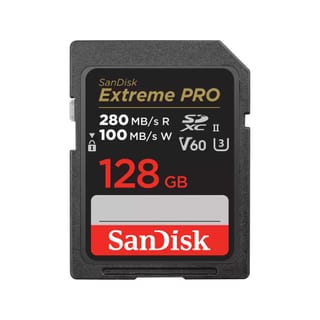 SanDisk Extreme PRO V60 UHS-II SD Card 128GB
