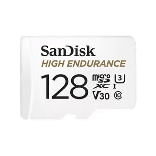 Sandisk High Endurance 128GB Class 3 MicroSDXC Card with Adapter