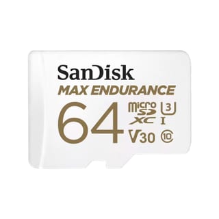 SanDisk MAX ENDURANCE microSDXC 64GB + SD Adapter