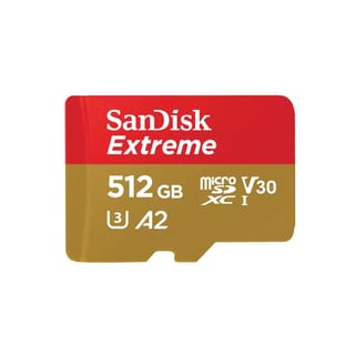 SanDisk Extreme 512GB MicroSD UHS-I Memory Card