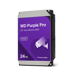 WD Purple PRO with AI 24TB SATA 3.5" Surveillance Internal HDD