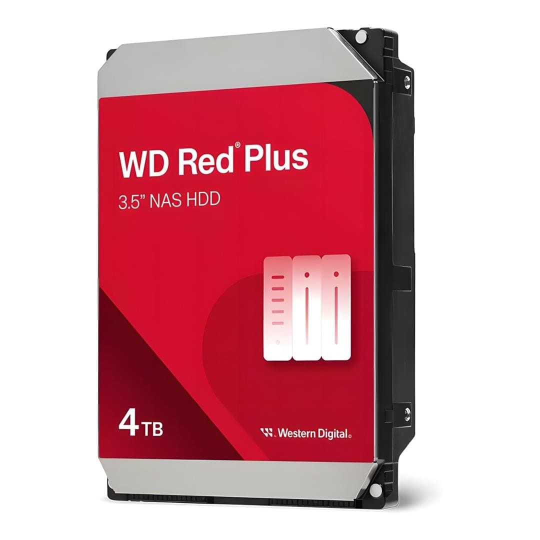 WD Red Plus 4TB 3.5" SATA Internal HDD