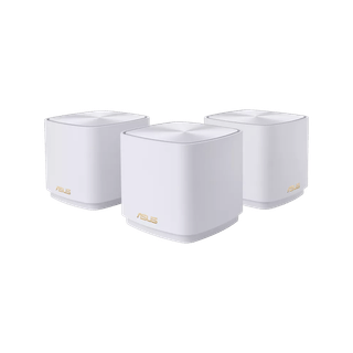 Asus ZenWifi XD4 Plus AX1800 White 3-Pack Wi-Fi Router Kit