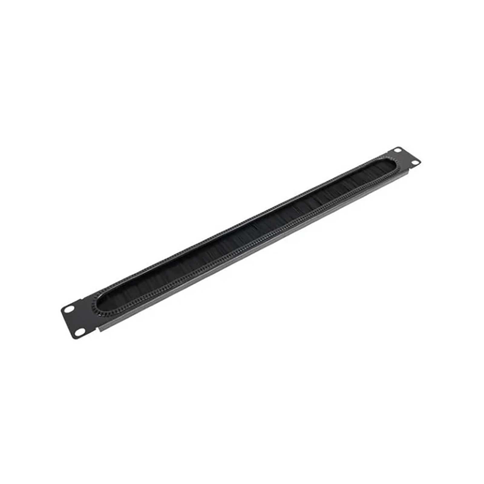Zone 1U Extended Black Brush Panel