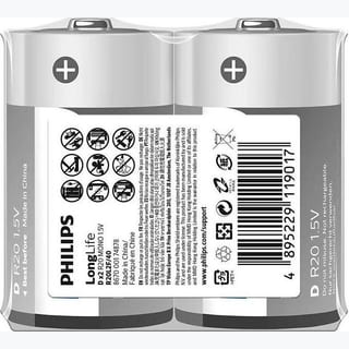 D 1.5V (2) LONGLIFE