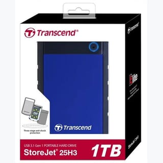 OPEN: 2.5 USB3 1TB - RUGGED BLUE