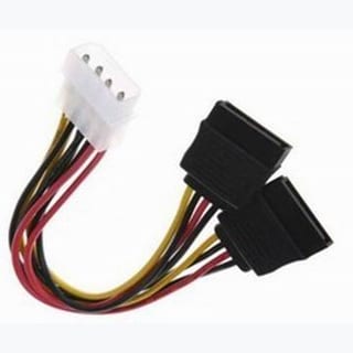 MOLEX (M) TO SATA (2F) SPLITTER