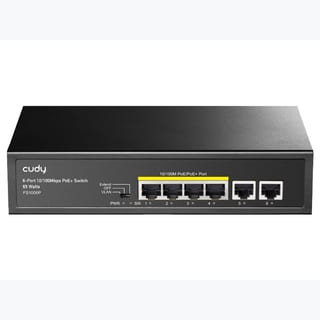 Cudy 6 Port Fast Ethernet 4 PoE 60W Switch