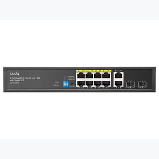 Cudy 8 Port Gigabit PoE 110W 2SFP 2 Gigabit Ethernet Switch