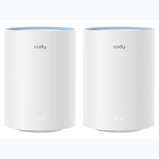 Cudy Dual Band WiFi 5 1200Mbps Fast Ethernet Mesh 2 Pack