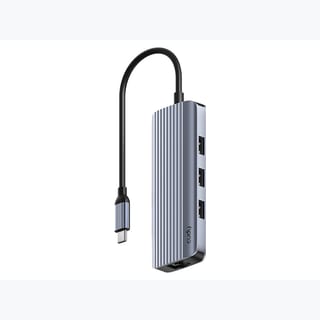 Cudy 6-in-1 4K 60Hz HDMI USB-A and USB-C Gigabit Ethernet Hub
