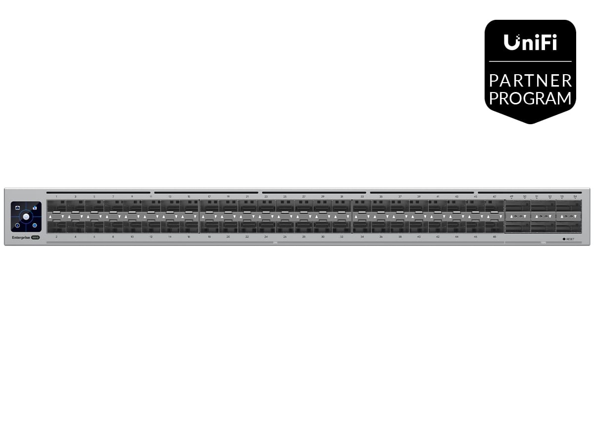 Ubiquiti UniFi Enterprise Campus Aggregation 48 Port SFP28 6xQSFP28