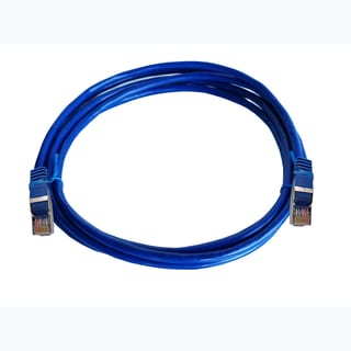 Linkbasic 3 Metre FTP Cat5e Flylead Blue
