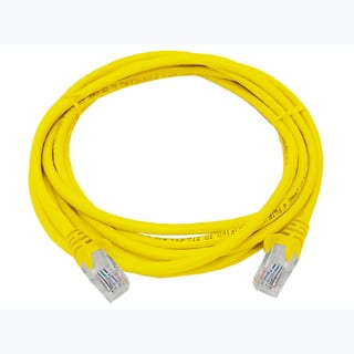 Linkbasic 3 Metre UTP Cat5e Flylead Yellow