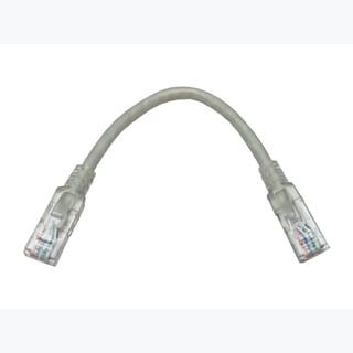 Linkbasic 22cm UTP Cat6 Flylead Grey