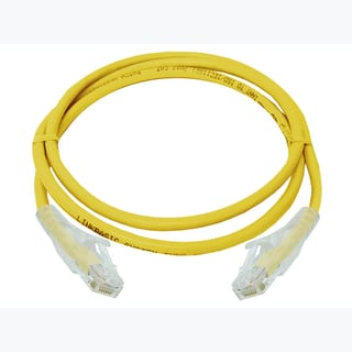 Linkbasic 1 Metre UTP Cat6 Flylead Yellow