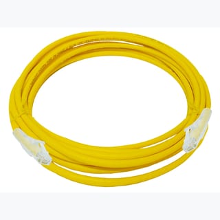 Linkbasic 5 Metre UTP Cat6 Flylead Yellow