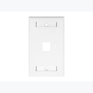 Linkbasic One Port Faceplate 115 x 70mm