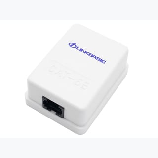 Linkbasic Cat5e Single Surface Mount Box