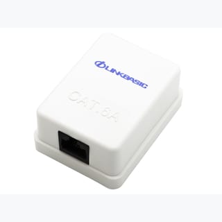 Linkbasic Cat6a Single Surface Mount Box