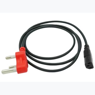 1.8m IEC Power Cord With Dedicated Plug Top